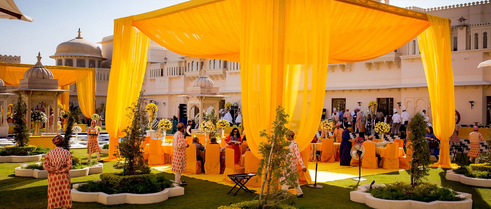 wedding in Oberoi Udai Vilas Udaipur